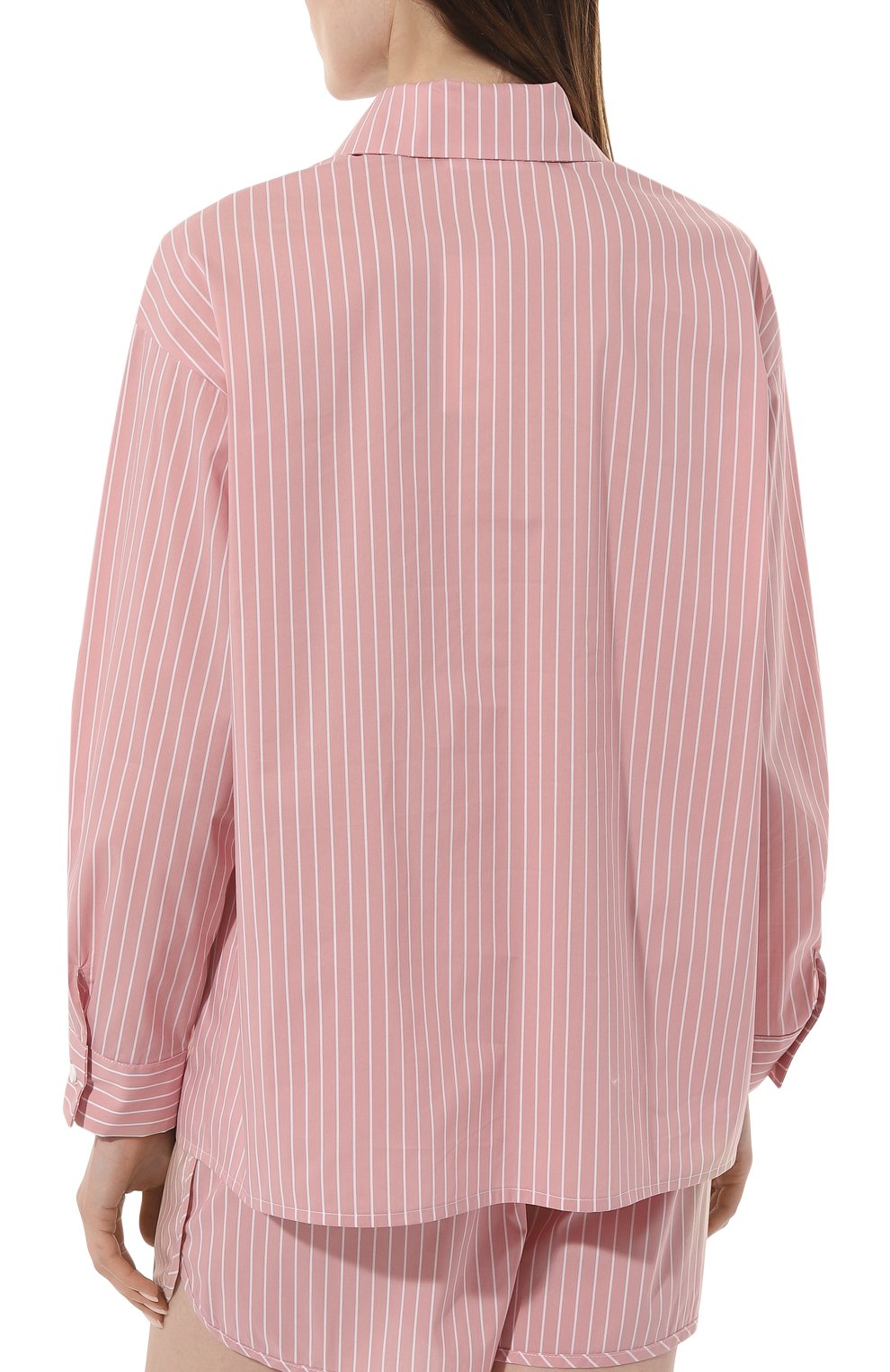 Женская хлопковая пижама PRIMROSE светло-розового цвета, арт. 1W.210RS.X004 | Фото 4 (Региональные ограничения белый список (Axapta Mercury): Не проставлено; Материал сплава: Проставлено; Нос: Не проставлено; Материал внешний: Хлопок)