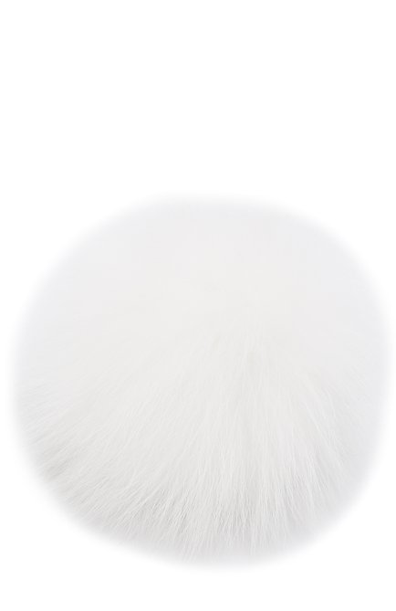 Женского помпон из меха лисы LORO PIANA белого цвета, арт. FAG5547 | Фото 2 (Статус проверки: Проверено, Проверена категория; Материал: Натуральный мех)
