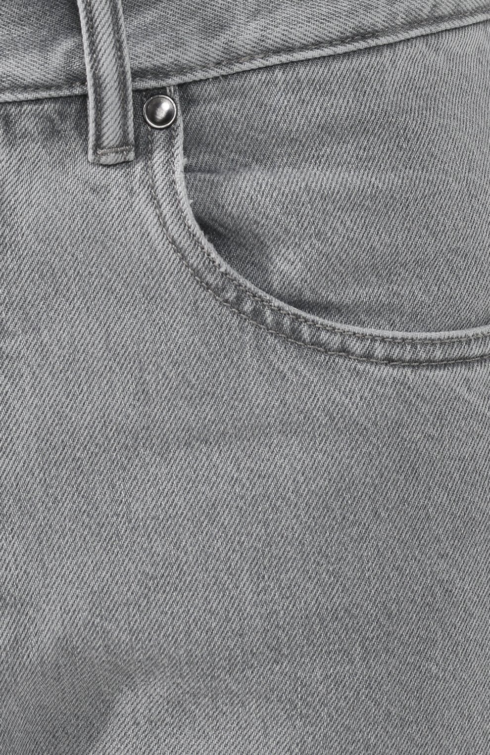 Мужские джинсы ZEGNA светло-серого цвета, арт. UUI52/JS02 | Фото 5 (Силуэт М (брюки): Прямые; Кросс-КТ: Деним; Длина (брюки, джинсы): Стандартные; Материал сплава: Проставлено; Материал внешний: Хлопок; Драгоценные камни: Проставлено; Статус проверки: Проверена категория)