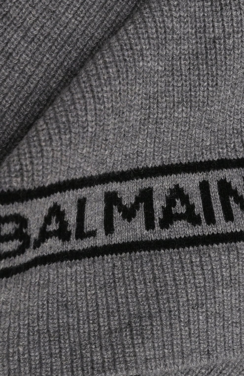 Шарф для мальчика для девочки из шерсти и шелка Balmain BT0P13 Фото 2