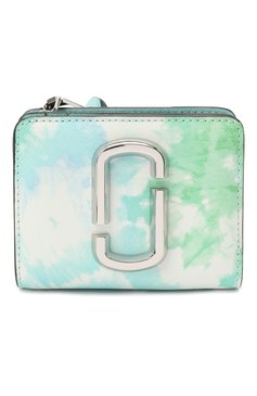 Женские кожаное портмоне the snapshot MARC JACOBS (THE) голубого цвета, арт. S115L01PF21 | Фото 1 (Материал: Натуральная кожа; Кросс-КТ: другое)