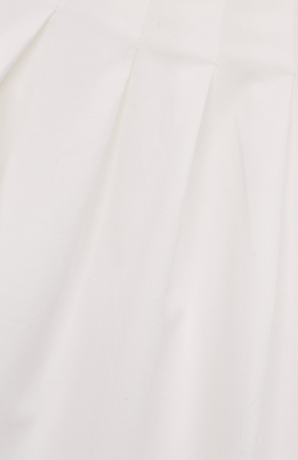 Детское хлопковая блузка IL GUFO белого цвета, арт. P23CC091C0046/2A-4A | Фото 3 (Рукава: Короткие; Случай: Повседневный; Материал сплава: Проставлено; Материал внешний: Хлопок; Драгоценные камни: Проставлено)