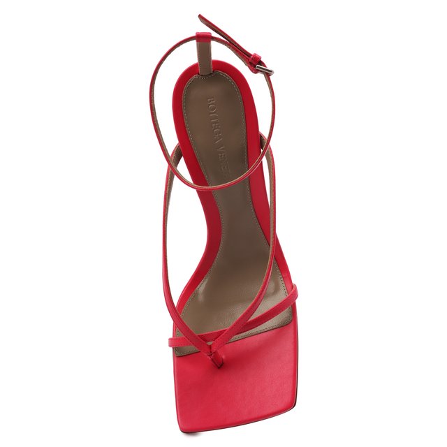 Кожаные босоножки The Stretch Bottega Veneta  608835/VBSF0 Фото 5