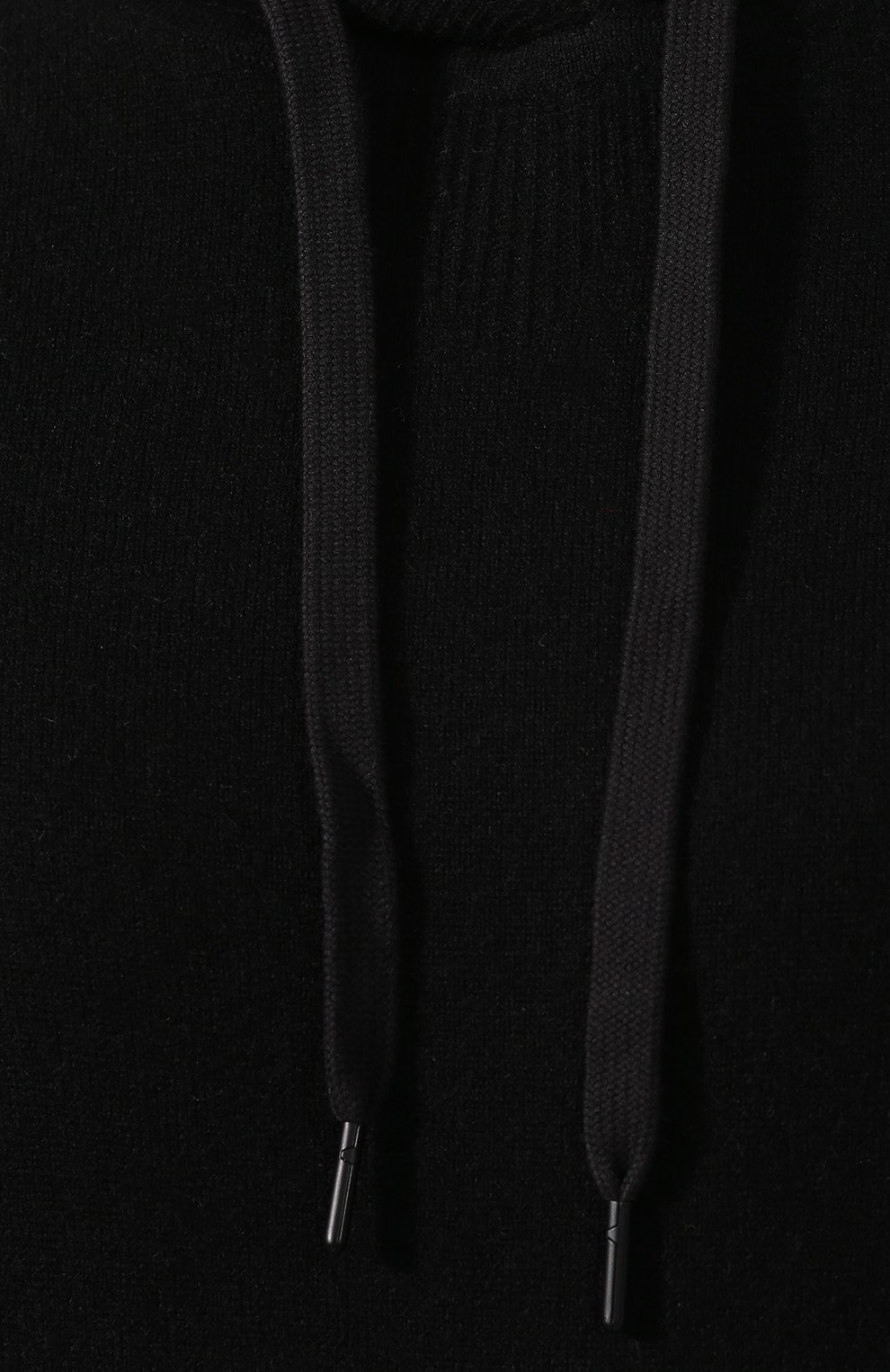 Женский кашемировый пуловер RAG&BONE черного цвета, арт. WAS19FS0238T23 | Фото 5 (Рукава от горловины: Длинные; Материал внешний: Шерсть, Кашемир; Рукава: Д�линные; Длина (для топов): Стандартные; Статус проверки: Проверено, Проверена категория; Женское Кросс-КТ: Пуловер-одежда)