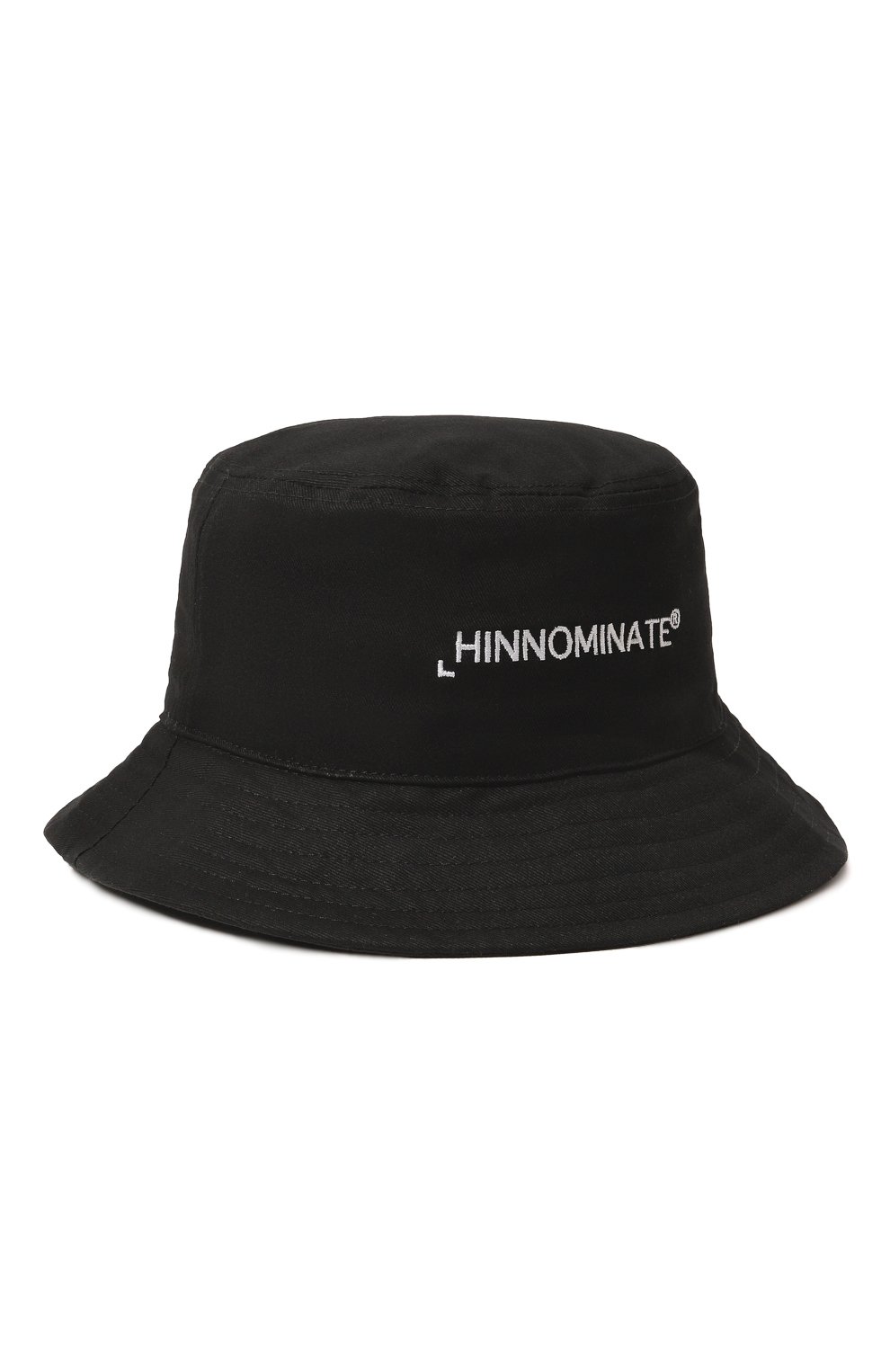 Женская панама HINNOMINATE черного цвета, арт. HAS3/HNAW105 | Фото 1 (Материал: Текстиль, Синтетический материал, Хлопок; Материал сплава: Проставлено; Нос: Не проставлено)