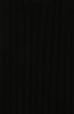 Мужск ие хлопковые носки BRIONI черного цвета, арт. 0VMC00/P9Z03 | Фото 2 (Кросс-КТ: бельё; Материал сплава: Проставлено; Нос: Не проставлено; Материал внешний: Хлопок)