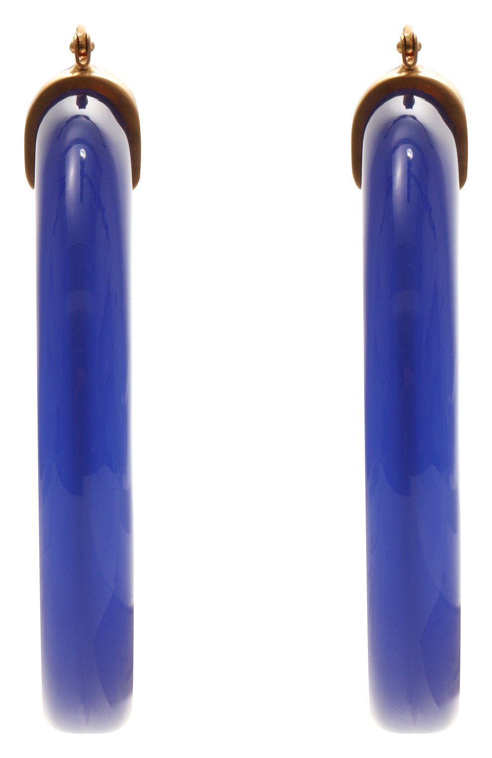 Женские серьги GIORGIO ARMANI синего цвета, арт. 61V601 3R461 | Фото 1 (Материал: Смола)