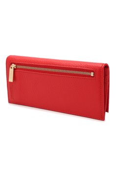 Женские кожаный кошелек COCCINELLE красного цвета, арт. E2 FW5 11 45 01 | Фото 2 (Материал: Натуральная кожа)