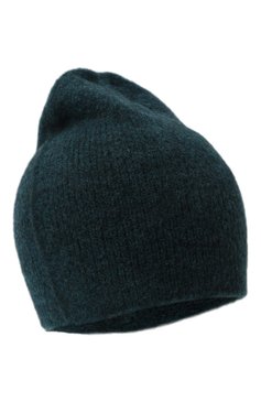 Женская шерстяная шапка ISABEL BENENATO темно-синего цвета, арт. GK02F23 | Фото 1 (Материал: Текстиль, Шерсть; Материал сплава: Проставлено; Нос: Не проставлено)