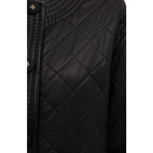 фото Кожаная куртка dolce & gabbana