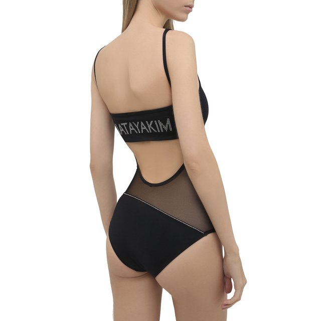 фото Слитный купальник со стразами natayakim