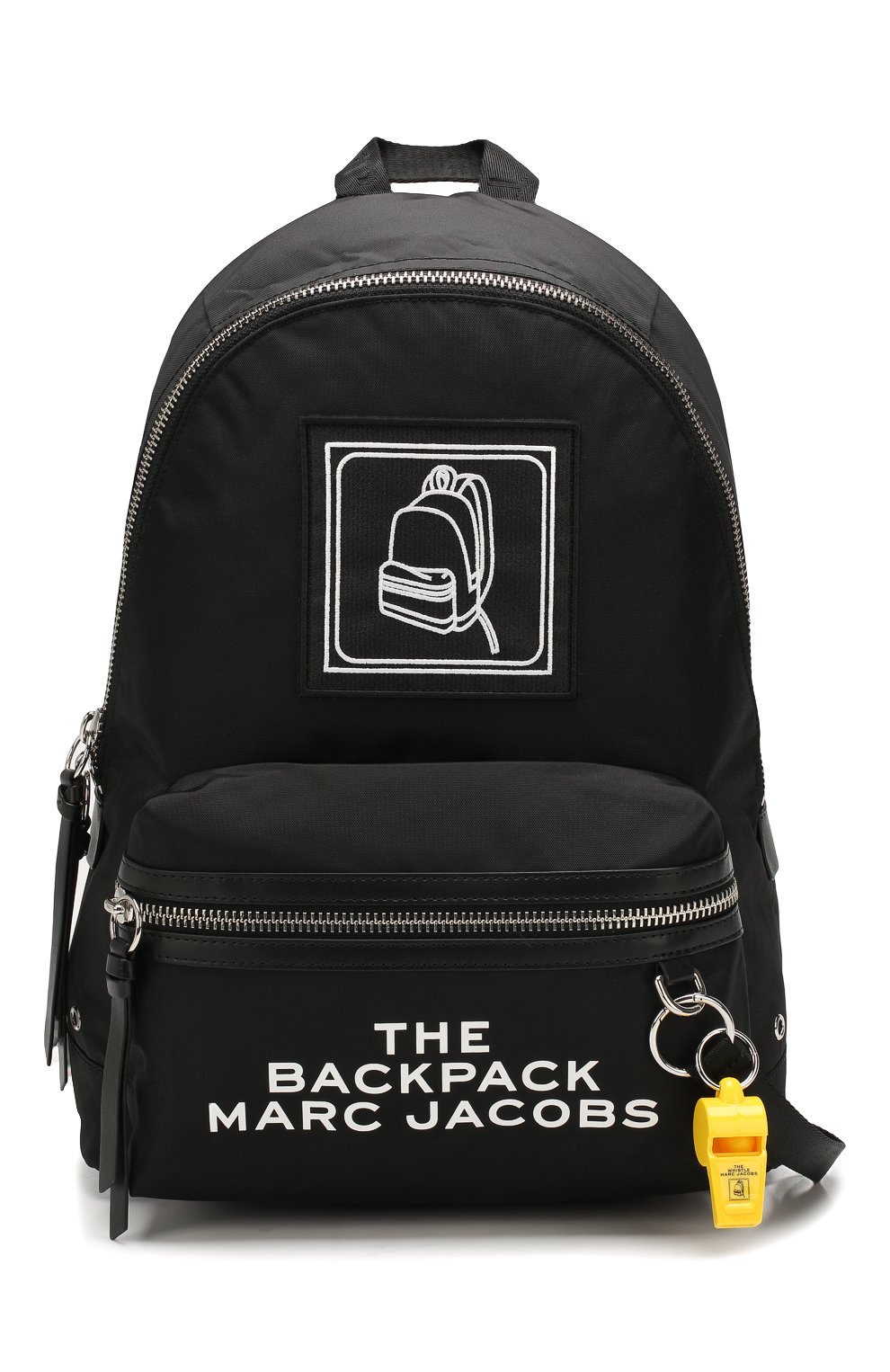 Женский рюкзак backpack large MARC JACOBS (THE) черного цвета, арт. M0015412 | Фото 1 (Материал: Текстиль; Размер: large)