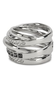 Женское кольцо dynamic SWAROVSKI серебряного цвета, арт. 5202250 | Фото 2 (Статус проверки: Проверено, Проверена категория; Материал: Металл)