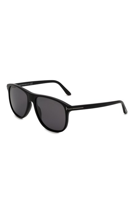 Мужские солнцезащитные очки TOM FORD черного цвета, арт. TF905-N 01D | Фото 1 (Тип очков: С/з; Кросс-КТ: С/з-мужское; Оптика Гендер: оптика-мужское; Очки форма: Квадратные)