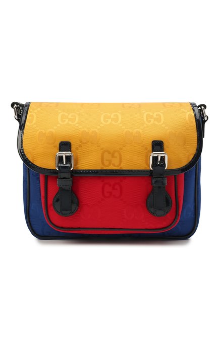 Детская сумка GUCCI разноцветного цвета, арт. 664145/H9HXN | Фото 1 (Материал: Текстиль)