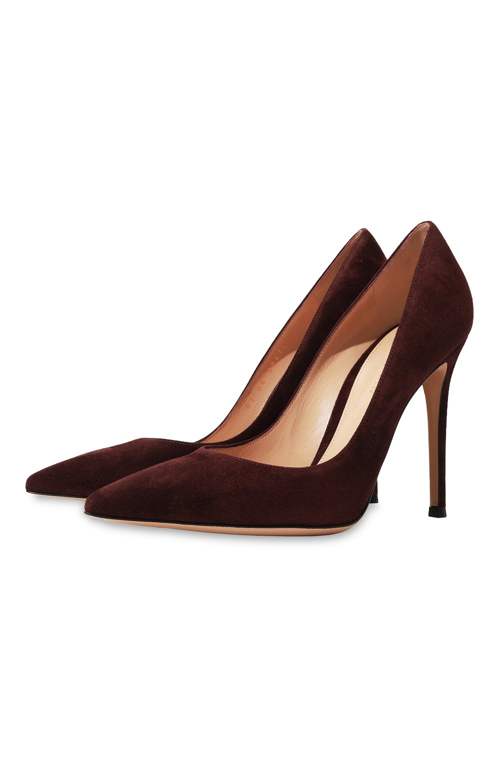 Замшевые туфли Gianvito 105 Gianvito Rossi G28470.15RIC.CAMB0UR