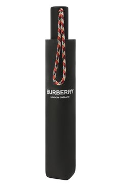 Женский складной зонт BURBERRY черного цвета, арт. 8033272 | Фото 4 (Материал: Синтетический материал)