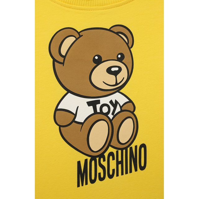 Хлопковое платье Moschino HDV0CQ/LBA10/4-8 Фото 3