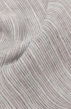 Женская палантин изо льна и вискозы BRUNELLO CUCINELLI серого цвета, арт. MSCDAGL59 | Фото 4 (Материал: Текстиль, Лен; Материал сплава: Проставлено; Нос: Не проставлено)