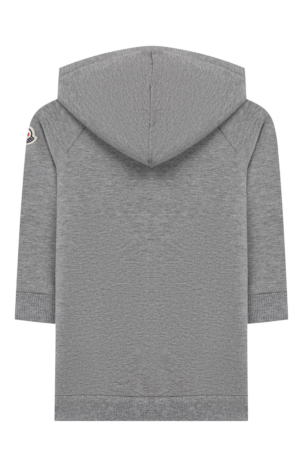 Детский комплект из толстовки и брюк MONCLER серого цвета, арт. E2-951-88607-50-80996 | Фото 3 (Кросс-КТ НВ: Костюм; Статус проверки: Проверено, Проверена категория; Ростовка одежда: 12 мес | 80 см, 18 мес | 86 см, 24 мес | 92 см, 36 мес | 98 см, 6 мес | 68 см, 9 мес | 74 см)
