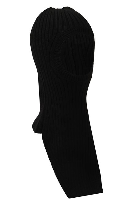 Мужская шерстяная шапка-балаклава PRADA черного цвета, арт. SMS199-U97-F0002-212 | Фото 1 (Материал: Текстиль, Шерсть; Кросс-КТ: Трикотаж; Мужское Кросс-КТ: Балаклав а)