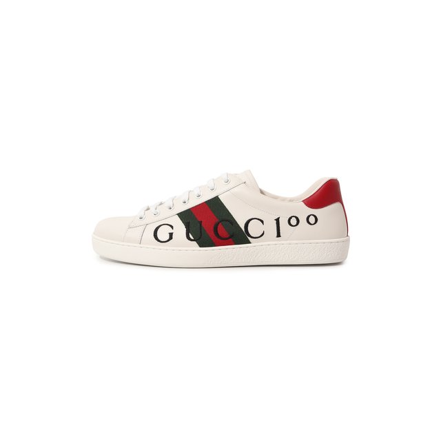 фото Кожаные кеды gucci 100 ace gucci