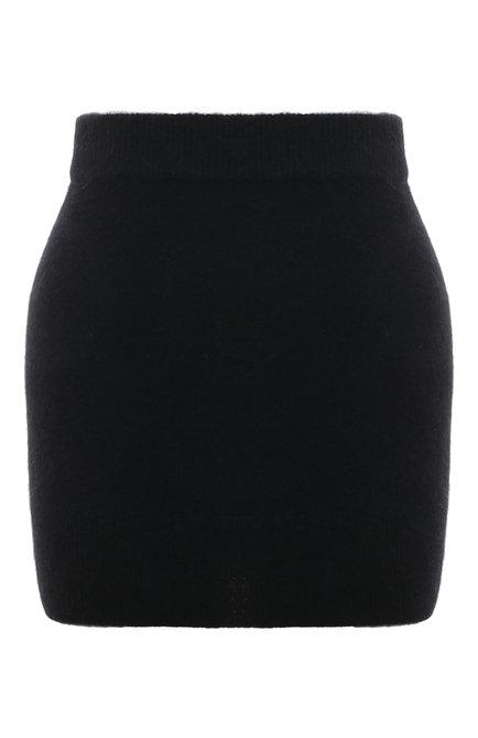 Женская юбка из кашемира и шелка MRZ черного цвета по цене 44300 руб., арт. FW23-0175 | Фото 1