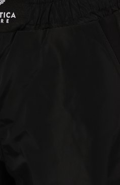 Женские джоггеры AERONAUTICA MILITARE черного цвета, арт. 232/PF903DF523 | Фото 5 (Длина (брюки, джинсы): Стандартные; Женское Кросс-КТ: Брюки-одежда, Джоггеры - брюки; Силуэт Ж (брюки и джинсы): Джоггеры; Материал внешний: Синтетический материал, Вискоза; Материал сплава: Проставлено; Стили: Спорт-шик; Драгоценные камни: Проставлено)