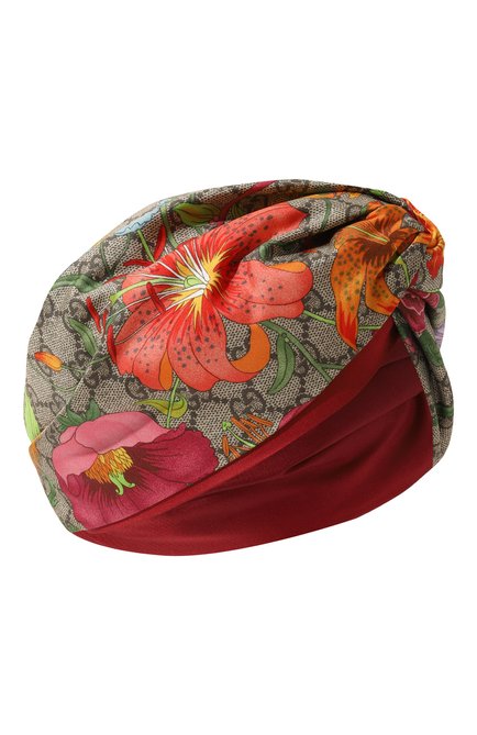 Женский шелковая повязка на головы GUCCI разноцветного цвета, арт. 609319 3GC02 | Фото 1