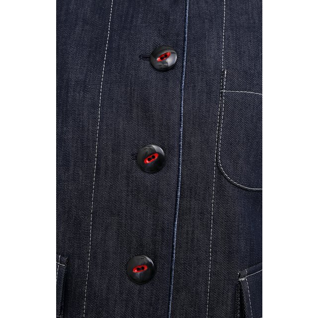 Жакет из хлопка и шерсти Giorgio Armani  0WHGG0I4/T01VP Фото 6