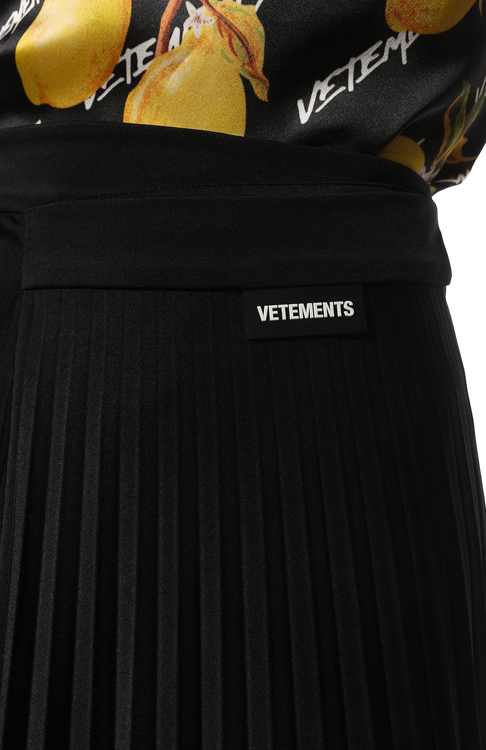 фото Плиссированная юбка vetements