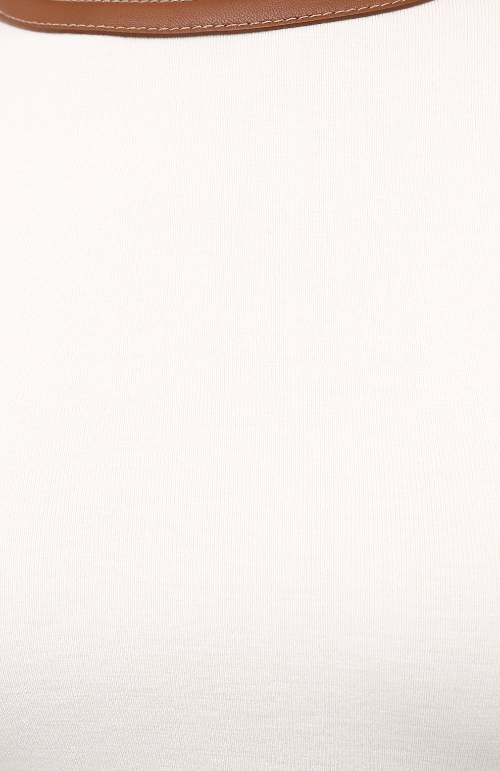 Женский шерстяной топ RALPH LAUREN кремвого цвета, арт. 290815897 | Фото 5 (Кросс-КТ: без рукавов; Материал внешний: Шерсть; Длина (для топов): Стандартные; Рукава: Без рукавов; Стили: Кэжуэл)