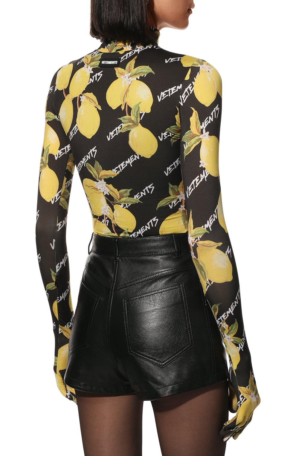 Водолазка VETEMENTS  WE52T0450Z 2616/LEM0N PRINT Фото 4