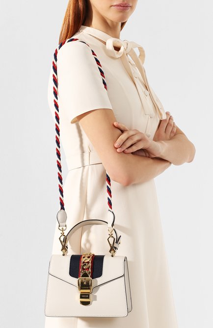 Gucci sylvie leather store mini bag