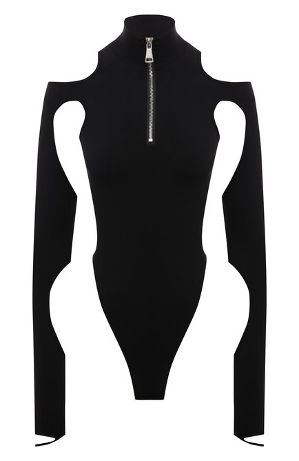 Женское боди ANDREADAMO черного цвета по цене 22900 руб., арт. ADPF23B004948775 | Фото 1