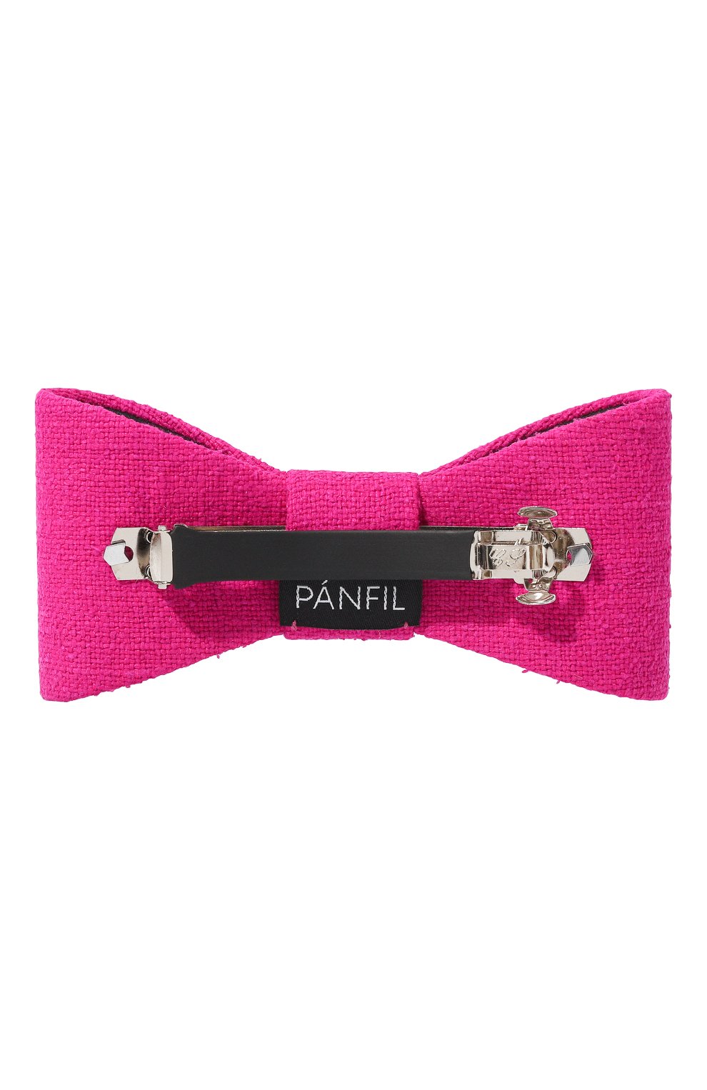 Женская бант PANFIL розового цвета, арт. 9-T2-DR | Фото 3 (Материал: Текстиль; Материал сплава: Проставлено; Нос: Не проставлено)