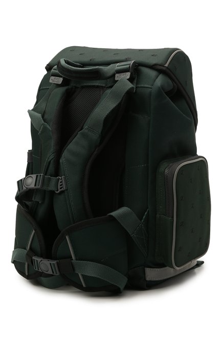 Детская рюкзак maxi monte carlo JEUNE PREMIER темно-зеленого цвета, арт. Erx21170 | Фото 2 (Материал: Текстиль)