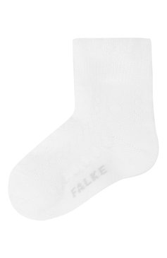 Детские хлопковые носки FALKE белого цвета, арт. 12120. | Фото 1