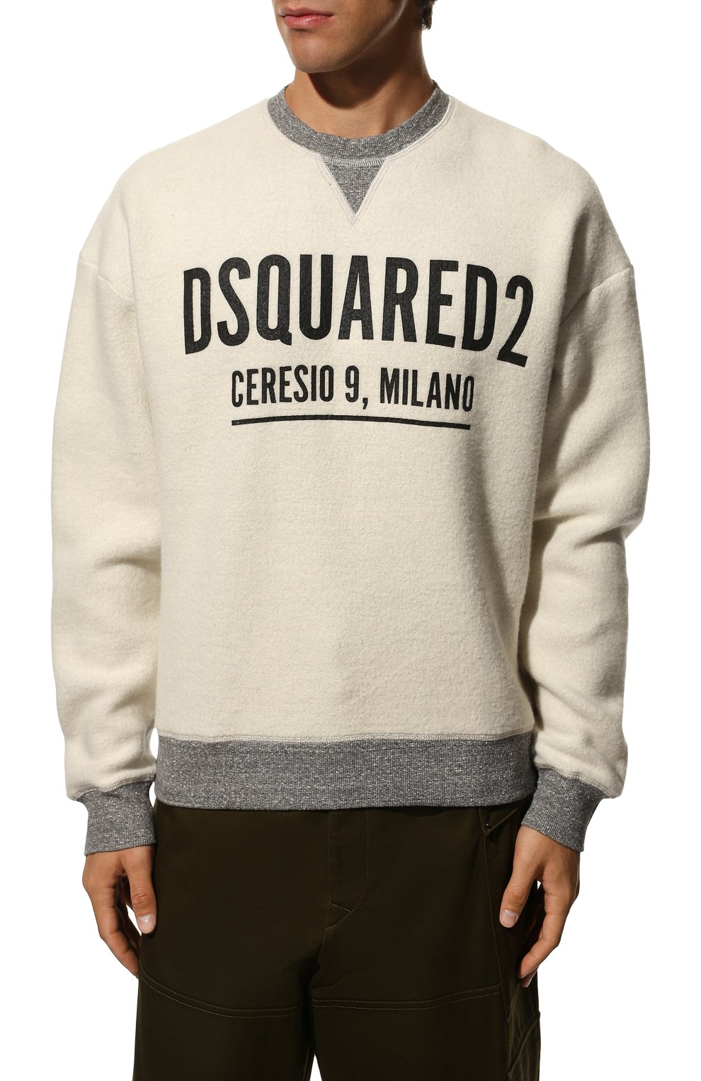 Хлопковый свитшот Dsquared2  S71GU0466/S25555 Фото 3