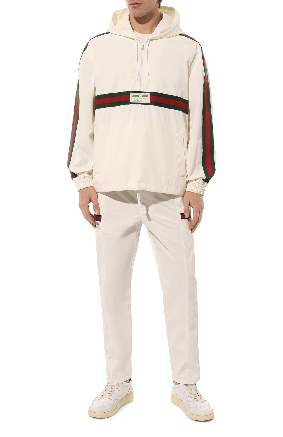 Хлопковые брюки-карго Gucci  604171 XDAX3 Фото 2