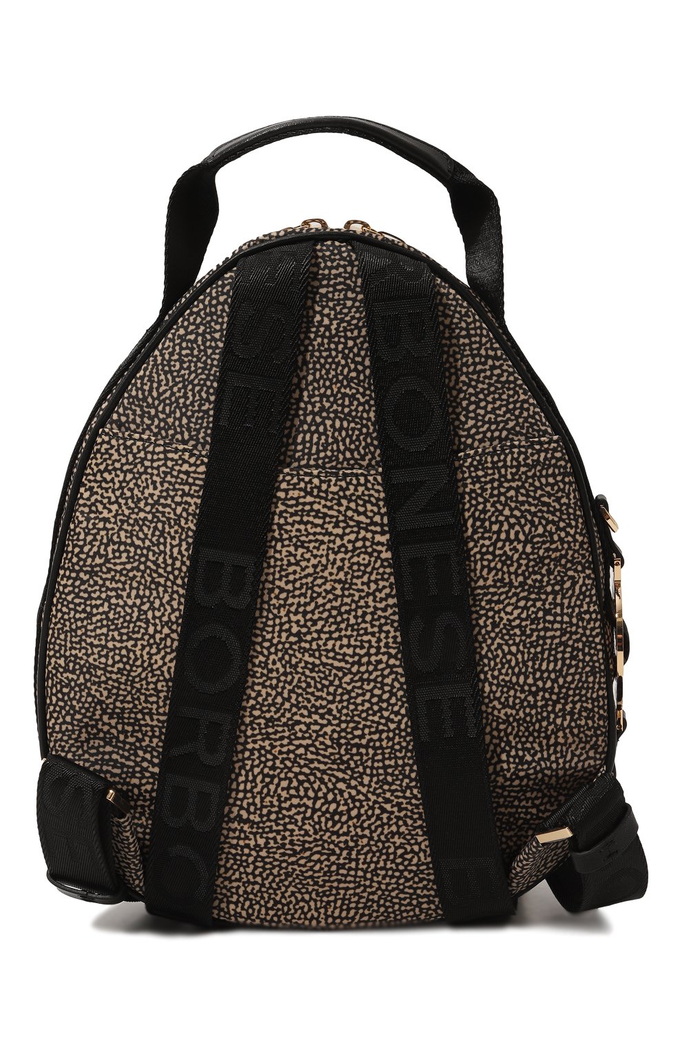 Женский рюкзак 011 BORBONESE бежевого цвета, арт. 924287 | Фото 6 (Материал: Текстиль; Стили: Кэжуэл)
