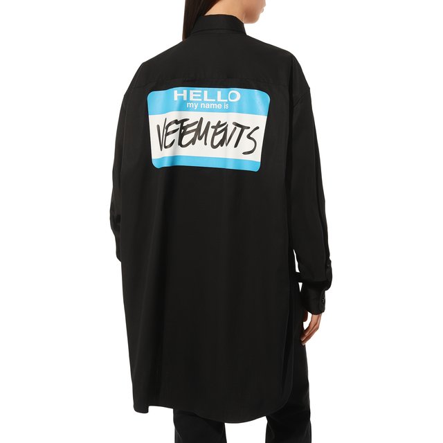 фото Хлопковая рубашка vetements