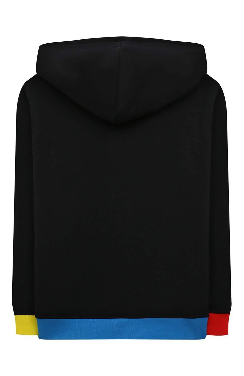 Детский хлопковая толстовка STELLA MCCARTNEY черного цвета, арт. 8R4R30 | Фото 2 (Рукава: Длинные; Мальчики Кросс-КТ: Толстовка-одежда; Материал сплава: Проставлено; Материал внешний: Хлопок; Драгоценные камни: Проставлено)
