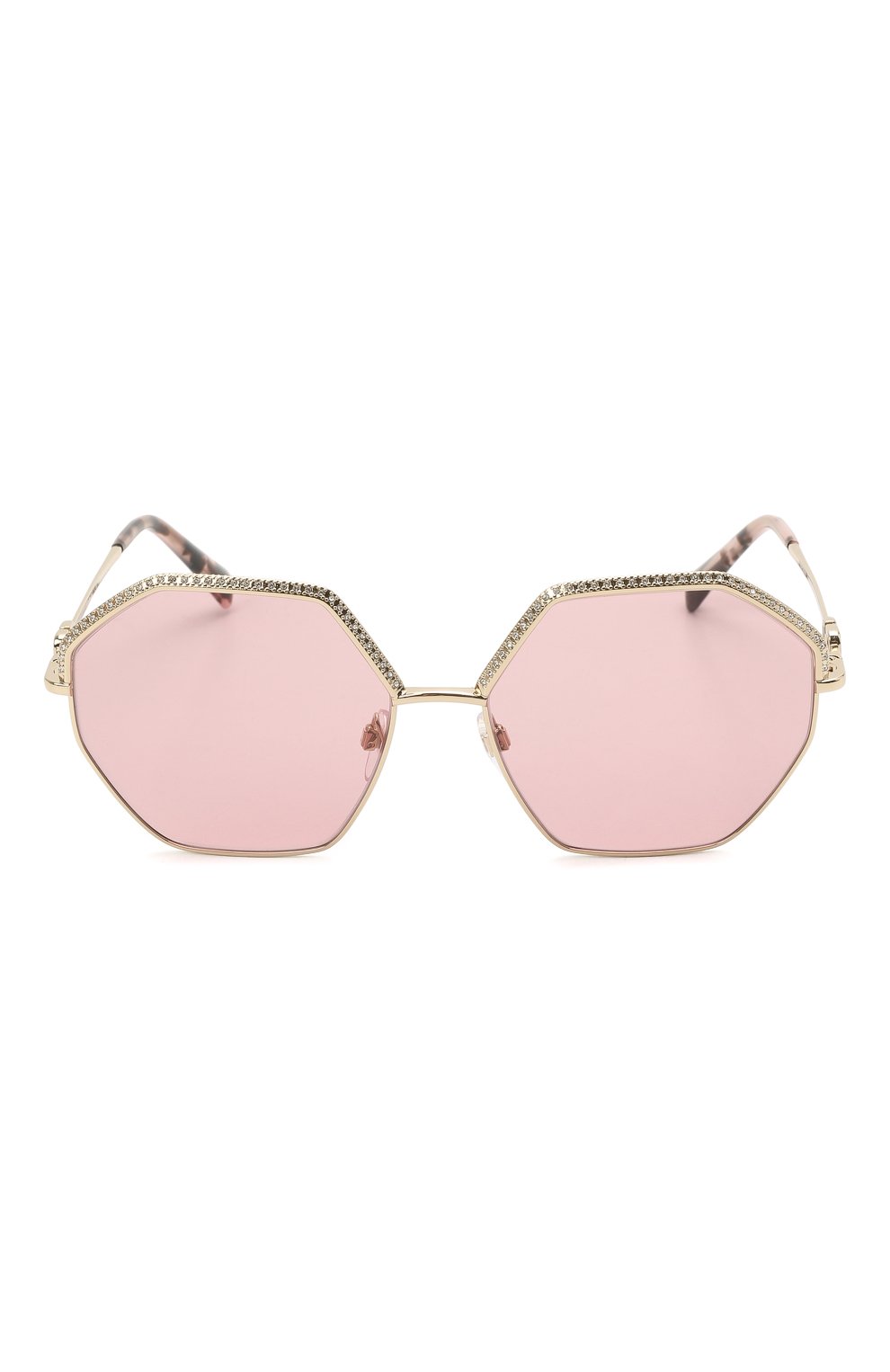 Женские солнцезащитные очки VALENTINO розового цвета, арт. 2044-300384 | Фото 3 (Региональные ограничения белый список (Axapta Mercury): RU; Тип очков: С/з; Очки форма: Over-size)