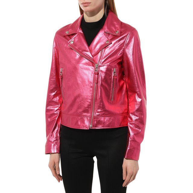 фото Кожаная куртка aline