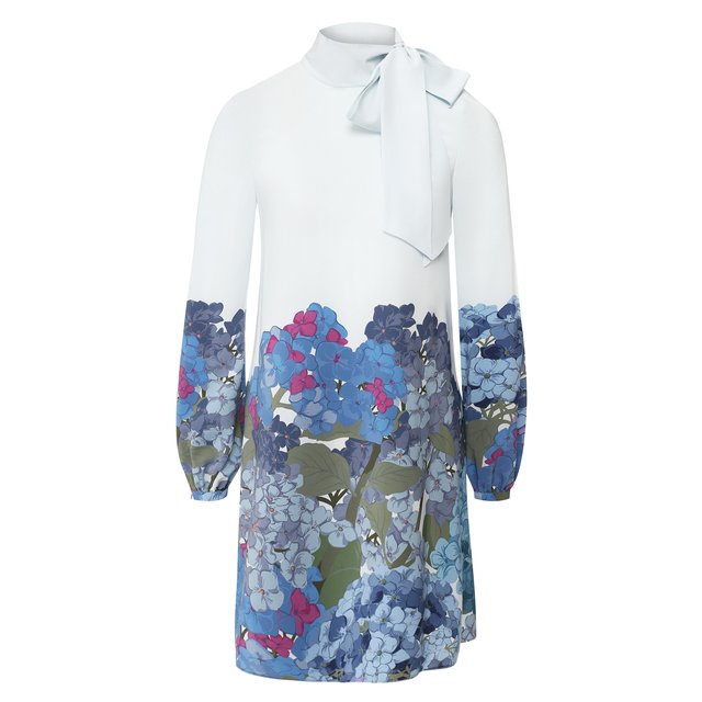 фото Шелковое платье valentino