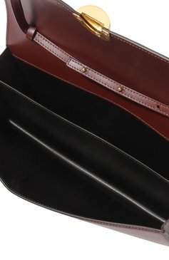 Женская сумка phoenix NEOUS бордового цвета, арт. 00027A09 | Фото 5 (Сумки-технические: Сумки top-handle; Размер: medium; Материал: Натуральная кожа)