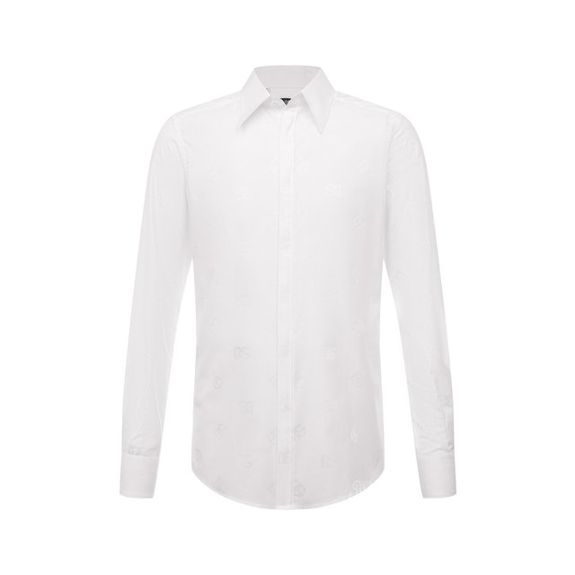 фото Хлопковая рубашка dolce & gabbana