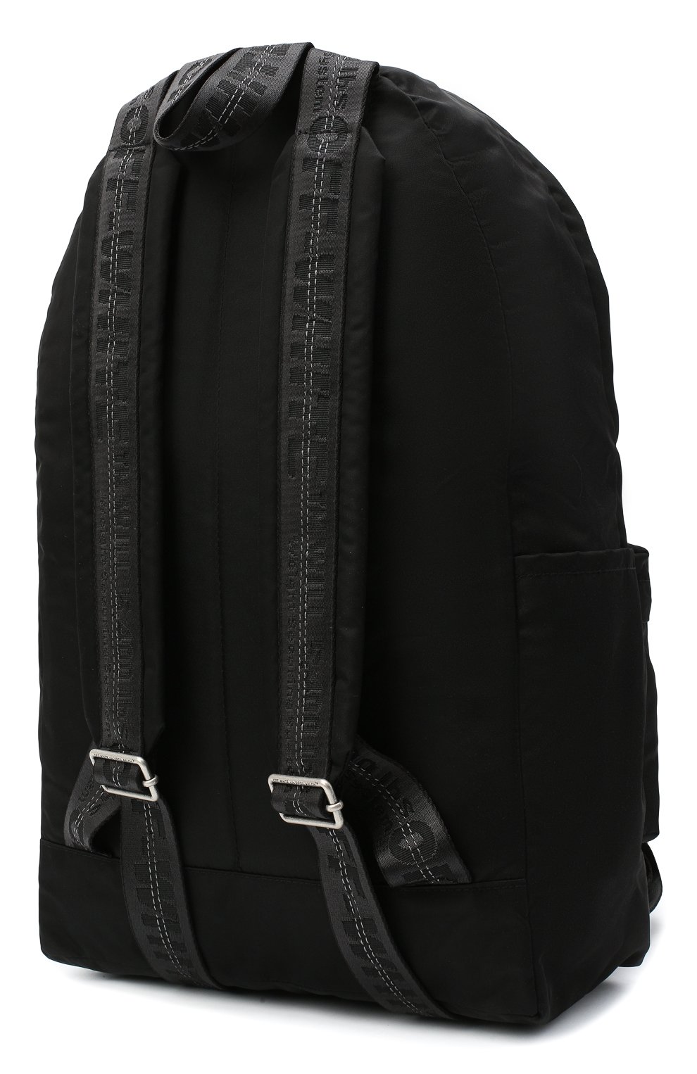 Мужской текстильный рюкзак OFF-WHITE черного цвета, арт. 0MNB003E20FAB0011001 | Фото 3 (Ремень/цепочка: На ремешке; Материал: Текстиль; Стили: Кэжуэл; Размер: large)