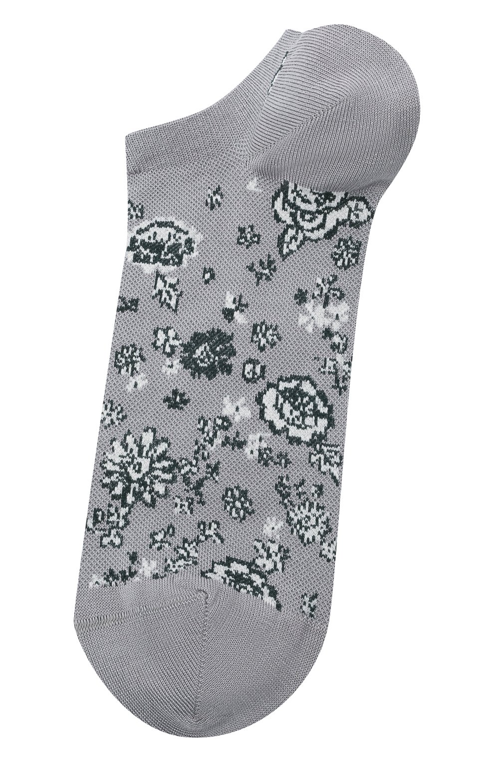 Женские носки ANTIPAST серого цвета, арт. KT-151S | Фото 1 (Материал внешний: Синтетический материал, Хлопок; Материал сплава: Проставлено; Нос: Не проставлено)